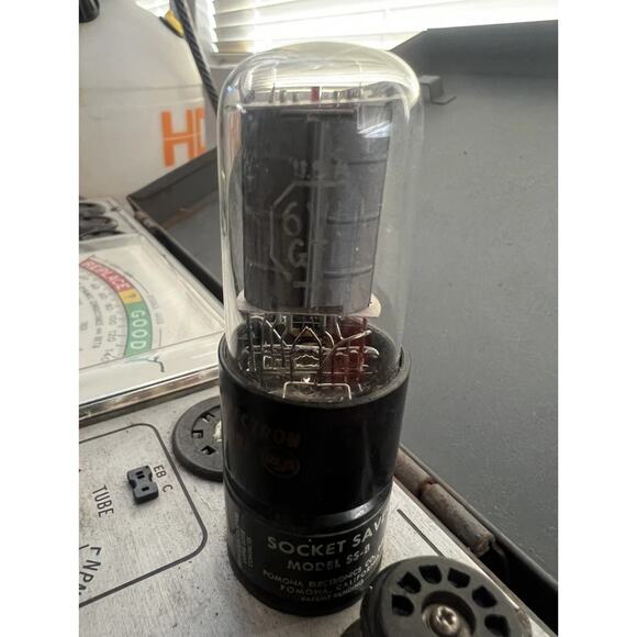 RCA 6V6 GTA Grey Plate Vacuum Tube - Picture 2 of 2